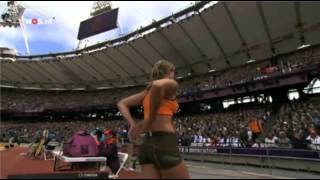 Dafne Schippers Heptathlon Olympics 2012 [upl. by Adnolor]