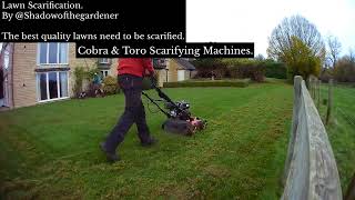 Born to be Scarified  Lawn Scarification by shadowofthegardener [upl. by Nilyam]