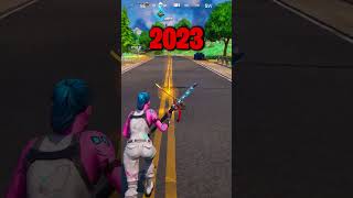 FORTNITE MYTHICS IN 2023 VS 2020😁🥺shorts [upl. by Xet]