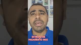 Extrato de pagamento INSS noticias beneficios beneficiosprevidenciarios beneficionegado [upl. by Leumek168]