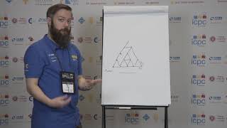 2018 ICPC Solution Video Problem I Triangles [upl. by Adigun973]