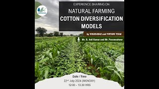 Natural Farming Cotton Diversification Models [upl. by Janene]