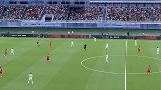 黎巴嫩 00 中国  亚洲足球锦标赛  完整比赛集锦 Efootball PES 2021 [upl. by Zetes96]