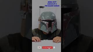 Star Wars Casco Boba Fett The Black Series Star Wars en Español 4K [upl. by Morry]