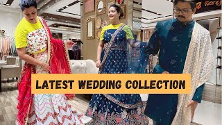 Lehenga Shopping for the Destination Wedding ❤️ Manyavar Mohey Collections bengalivlog [upl. by Lazor]