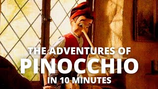 The Adventures of Pinocchio  Book Summary In English [upl. by Anecuza]