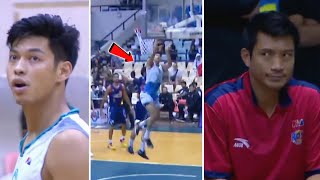 James Yap cant BELIEVE Ricci Rivero Unreal Hangtime move [upl. by Ahsinuq]