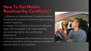 How to Get a Mobile Roadworthy Certificate Simplifying the Process for Vehicle Owners [upl. by Jacobina785]