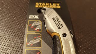 Stanley fatmax twin blade Stanley knife stanley fatmax [upl. by Anoy968]