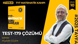 Hız Yayınları Tyt Matematik  Test179 Çözümleri [upl. by Aneelas]