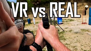 I Shot 170000 Rounds in VR Then I Went to a Real competition [upl. by Nalod419]