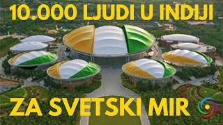 Srpska delegacija otišla u Indiju za Novu godinu na meditaciju za svetski mir  2023  2024 [upl. by Fessuoy]