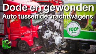 Dode en gewonden bij ernstig ongeval op A50 [upl. by Lenni]