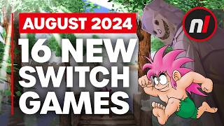 16 Exciting New Games Coming to Nintendo Switch  August 2024 [upl. by Moises]