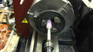 Backenfutter ausschleifen  Rotwerk EDM 350  How to grind out a chuck of a Lathe [upl. by Roberto]