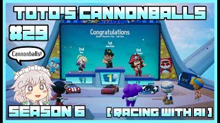 KartRider Drift Totos Cannonballs  Season 6  Racing with AI  29 [upl. by Lynnette]