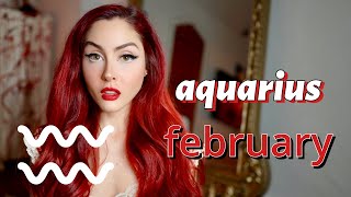 AQUARIUS RISING FEBRUARY 2024 SPOTLIGHT ON YOU  PLANNING OUT FINANCES [upl. by Yacov]