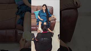 My 8 Months Pregnancy Pamper Pedicure at Home 😍 shorts ytshorts pedicure beautyhacks [upl. by Oremar]