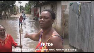 Inondation à Brazzaville quartier Bacongo [upl. by Tisha]