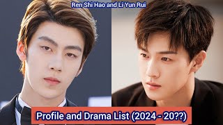 Li Yun Rui and Ren Shi Hao Go Back Lover  Profile and Drama List 2024  20 [upl. by Yobybab]