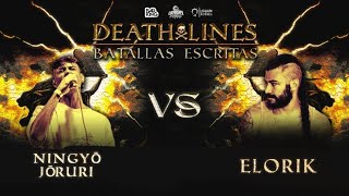 BATALLAS ESCRITAS ELORIK VS NINGYO JORURI  DeathLines 2024💥 Génesis Cap 1 [upl. by Alain]