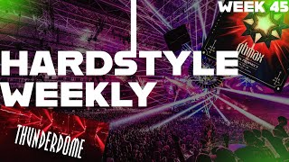 Hardstyle Weekly  Qlimax Information Thunderdome anthem out  Week 45 [upl. by Ddahc110]