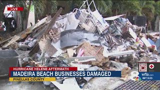 We will rebuild Businesses in Johns Pass talk about reopening plans after Hurricane Helene [upl. by Danette]