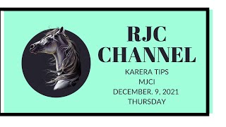 Karera Kursunada amp Tips San Lazaro Park MJCI Thursday Racing December 9 2021 [upl. by Hopper]