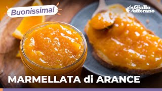 MARMELLATA di ARANCE fatta in casa con soli 2 ingredienti 🍊🧡 [upl. by Ambie]