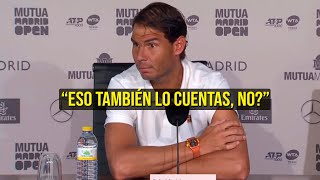 Cuando Rafa Nadal DESTROZÓ a una Reportera Feminista [upl. by Godber956]