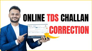 Correcting TDS Challan Online on TRACES Portal StepbyStep Guide ft skillvivekawasthi [upl. by Kalindi374]