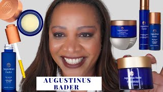 AUGUSTINUS BADER  The Face Oil The Cleansing Balm Body Lotion Hair Oil Tested on Mature Skin [upl. by Viole890]