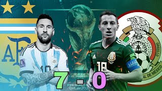 Argentina VS Mexico ⚽ full match football footballequipment footballvideo footballmatch [upl. by Ennaeerb]