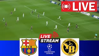 🔴LIVE FC Barcelona vs Young Boys  UEFA Champions League 202425  Match Live Today [upl. by Victoria693]