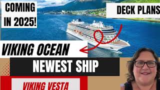 Viking Oceans Newest Vessel  Deck Plans of Viking Vesta [upl. by Petite490]