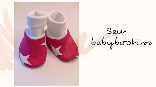 Sew Baby booties and mittens [upl. by Yllier]