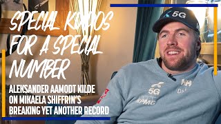 Aleksander Aamodt KILDE talks about Mikaela SHIFFRIN quotSpecial Numberquot  FIS Alpine [upl. by Enoved]