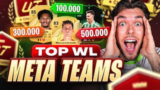 TOP 4 META TEAMS für die erste WL 🔥  100K  300K  500K  1 Mio Budget [upl. by Martsen254]