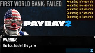 The Death of Payday 2 Public Stealth [upl. by Langer]