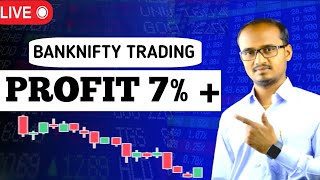 Banknifty Live Trading  Profit 7  04082023 [upl. by Mena359]