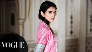 Aditi Rao Hydari Has Something to Say  Anita Dongre’s New Collection  Fashion Film  VOGUE India [upl. by Quirk]