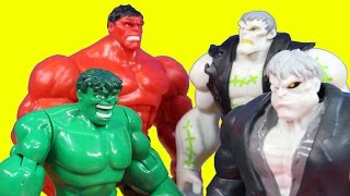 Hulk Smash Brothers 2 Battle Solomon Grundy Brothers Save McQueen Mater [upl. by Koenraad82]