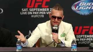 UFC 178 PostFight Press Conference Highlights [upl. by Daniala]