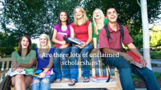 Unclaimed Scholarships [upl. by Eimmij]