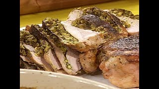 How to Make Pressed Spiced Turkey Breast  Food Network [upl. by Eirelam]