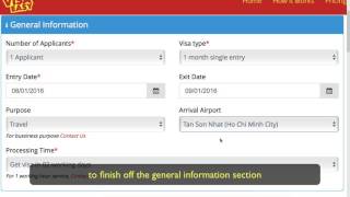 Vietnam Visa Easy Walkthrough How to apply for your visa online [upl. by Swithin]