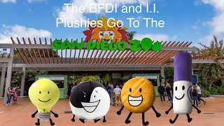 The BFDI and II Plushies Go To The San Diego Zoo [upl. by Notrab]