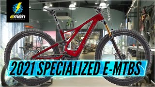 2021 E Bikes From Specialized  Overview Of Models amp Colors [upl. by Shuma]