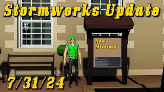 Stormworks Update New Missions stormworks gaming [upl. by Cannon]