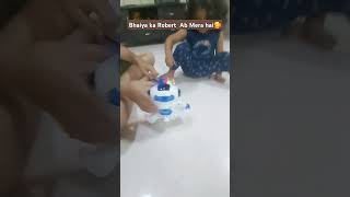 Bhaiya K Toy se Itti Khushi 🥰🧿🥰 ytshorts toys viral brothers happiness mumbai baby cute [upl. by Baptlsta]